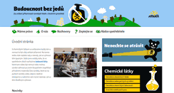 Desktop Screenshot of budoucnostbezjedu.cz